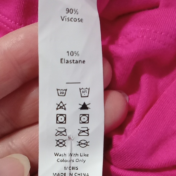 HALARA DRESS Women SMALL PINK Cocktail Party RUCHED Birthday Club NEW SLEEVE - Picture 3 of 5